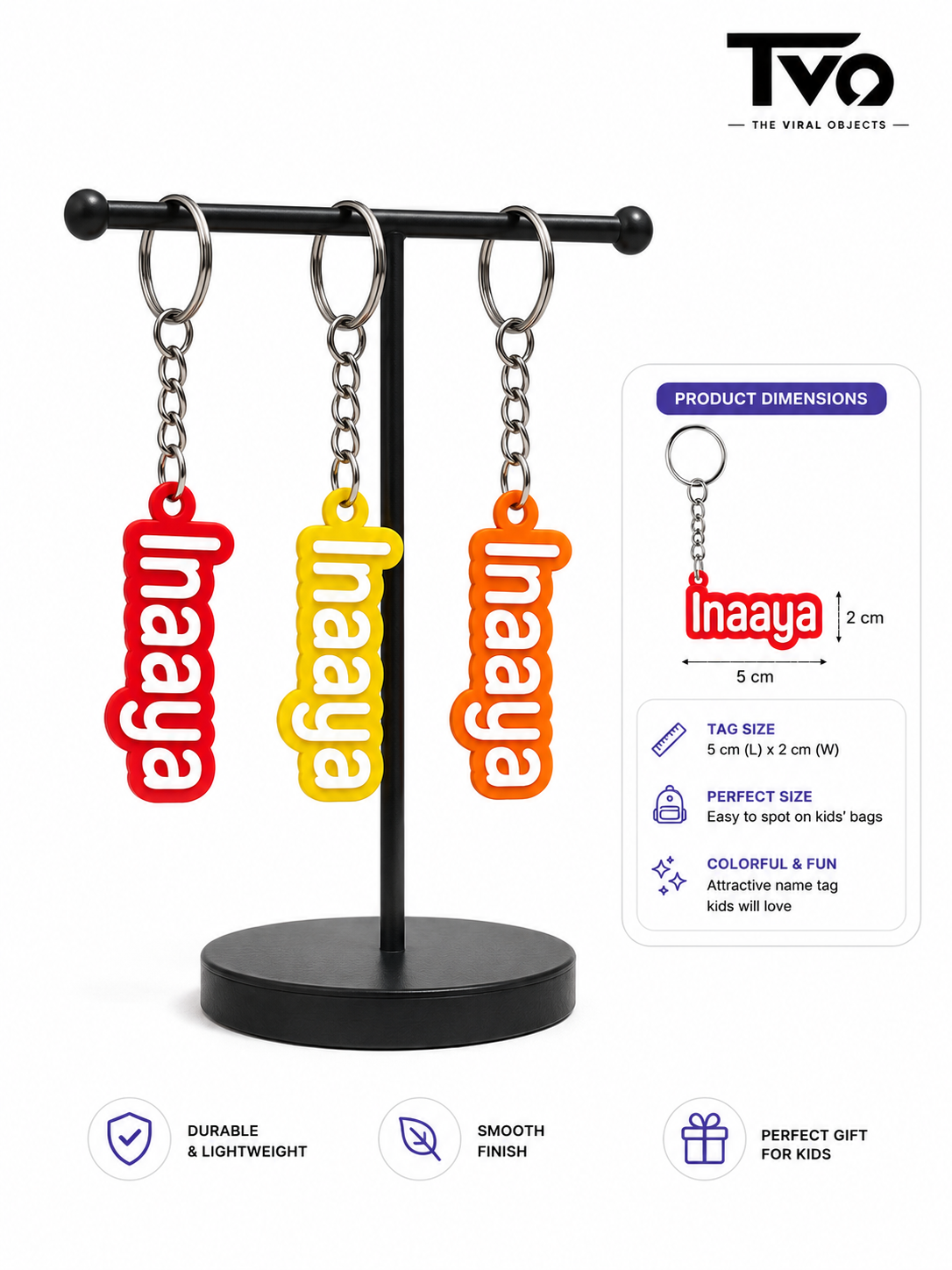 Customised Name Tag for School Kids